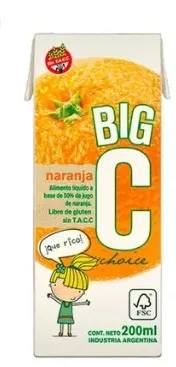 JUGO BIG C 200ML NARANJA