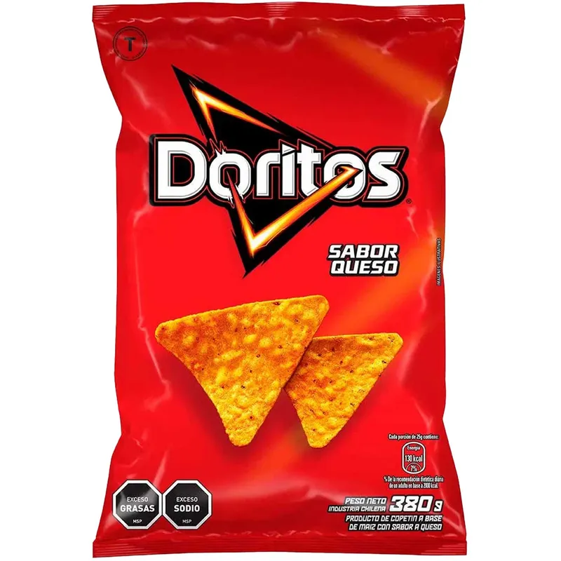 DORITOS QUESO 379 GRS