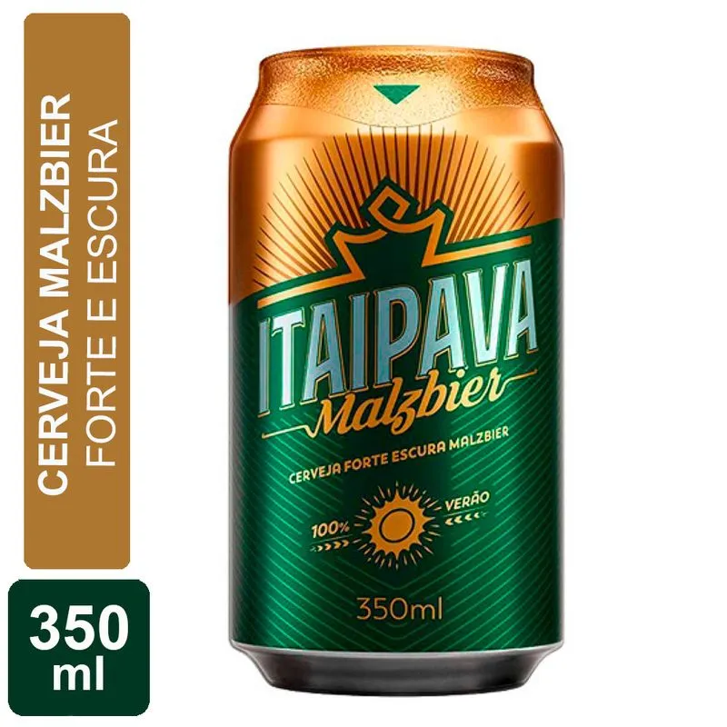 ITAIPAVA MALZBIER LATA 350ML